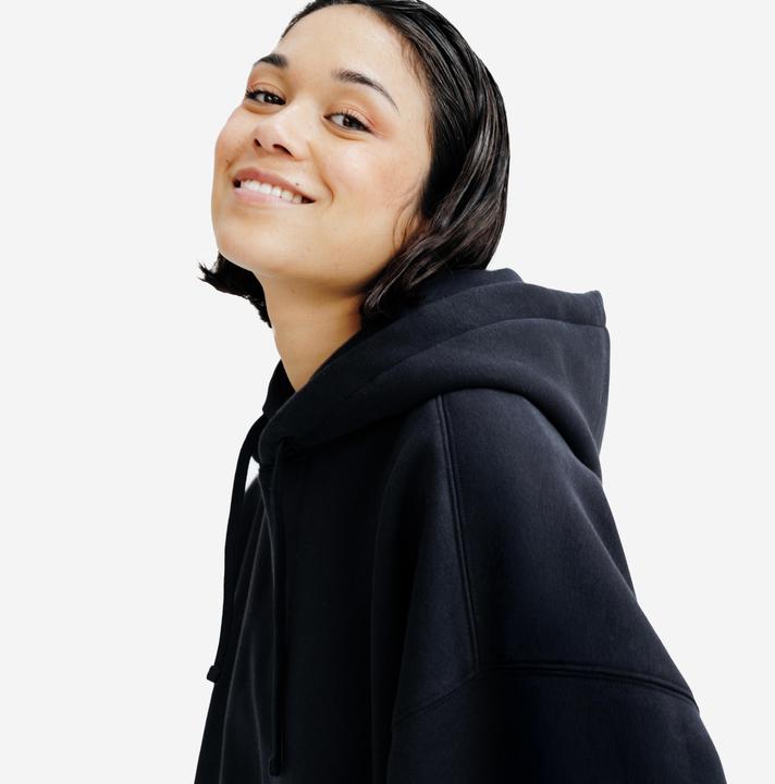Image du produit Decathlon Sweat à capuche femme, Elementals, noir (XS)
