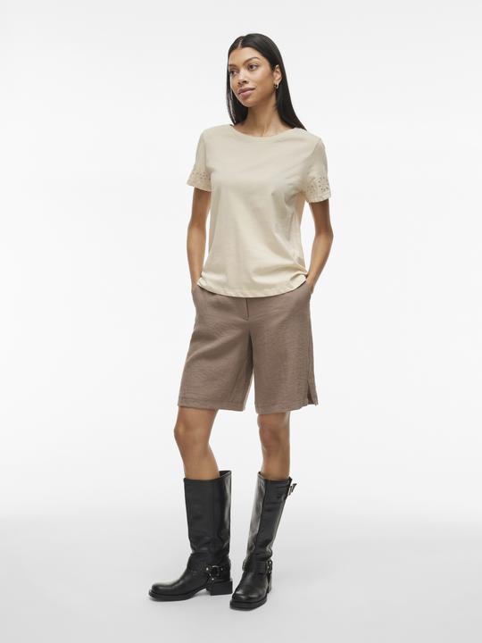 Produktbild Vila Rundhals Oberteil mit kurzen Ärmeln (M)