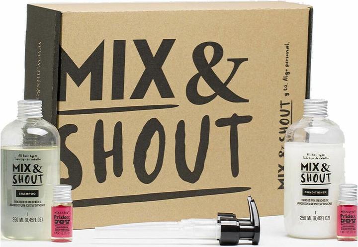 Actual product image Mix & Shout Routine Protector Lot 4 pz (Liquid shampoo, 250 ml)