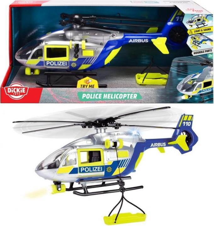 Actual product image Dickie Police Helicopter