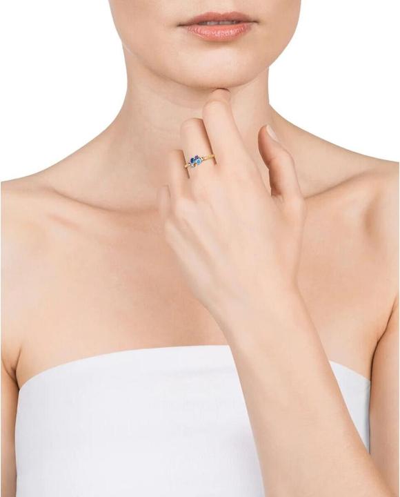 Produktbild Viceroy Stylish gold-plated ring with zirconia Trend 13134A0 - Circuit: 53 mm (53)