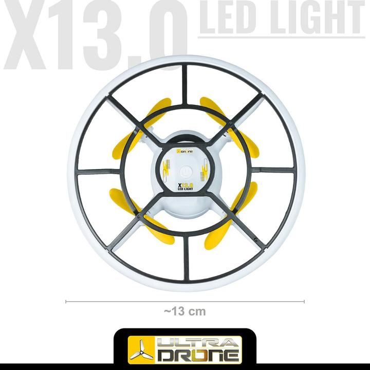 Image du produit Mondo Drone télécommandé Ultradrone X13 LED Léger