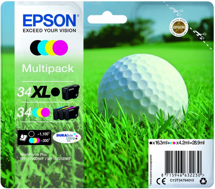 Immagine prodotto Epson 34XL DuraBrite Ultra Multipack (M, FC, C, Y)