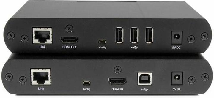 Produktbild StarTech USB HDMI über Cat5e / 6 KVM Konsolen Extender mit 1080p unkomprimiertem Video - 100m - Cat5e Cat...