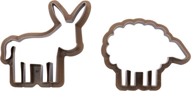 Immagine prodotto Decora Set di tagliabiscotti per asini e pecore