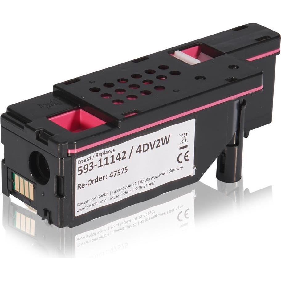 Inkadoo, Toner, Toner kompatibel zu Dell 593-11142 / 4DV2W Toner, magenta Magenta (M)