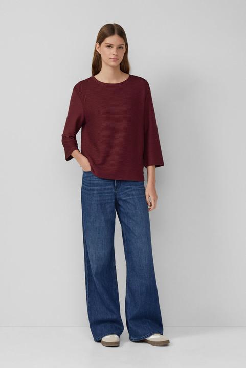 Produktbild s.Oliver Sweatshirt Leichtes Sweatshirt mit Struktur (40)