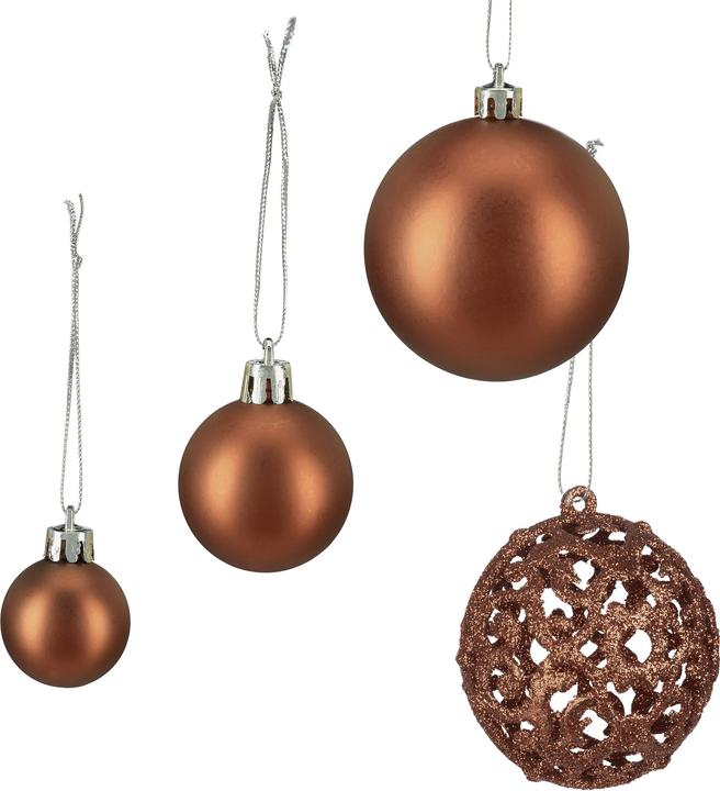 Actual product image Relaxdays Christmas Ornament Set (100 -part)