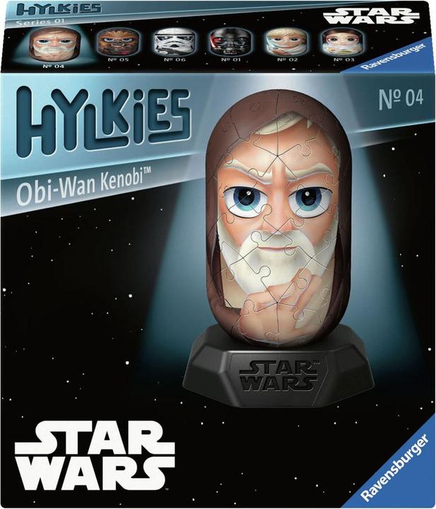Produktbild Ravensburger Hylkies: Die neue Sammelfigurenreihe zum selbst zusammenbauen. Figur #04 - Obi-Wan (54 Teile)