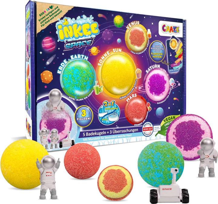 Produktbild Craze Inkee Solar System (Badekugeln)