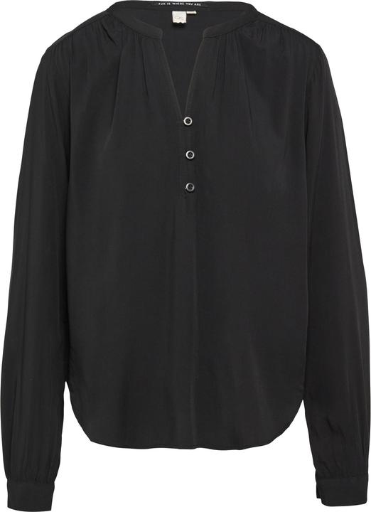 Produktbild S.Oliver Bluse Fliessende Viskose-Bluse mit Raffung (36)