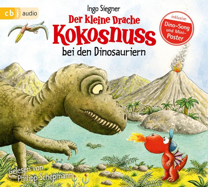 Der Kleine Drache Kokosnuss Bei Den D... (Ingo Siegner, Philipp Schepmann, Deutsch, Französisch)