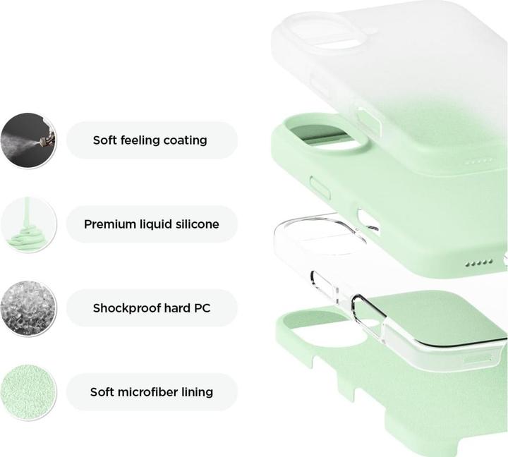 Produktbild Screenguard Liquid Silicone Case (Apple iPhone 16)