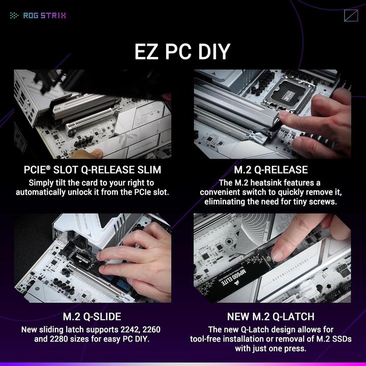 Produktbild ASUS ROG STRIX Z890-A GAMING WIFI (LGA 1851, Intel Z890, ATX)