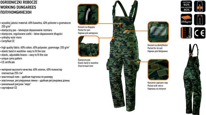Image du produit Neo Salopette de travail Camo taille XXXL (3XL)