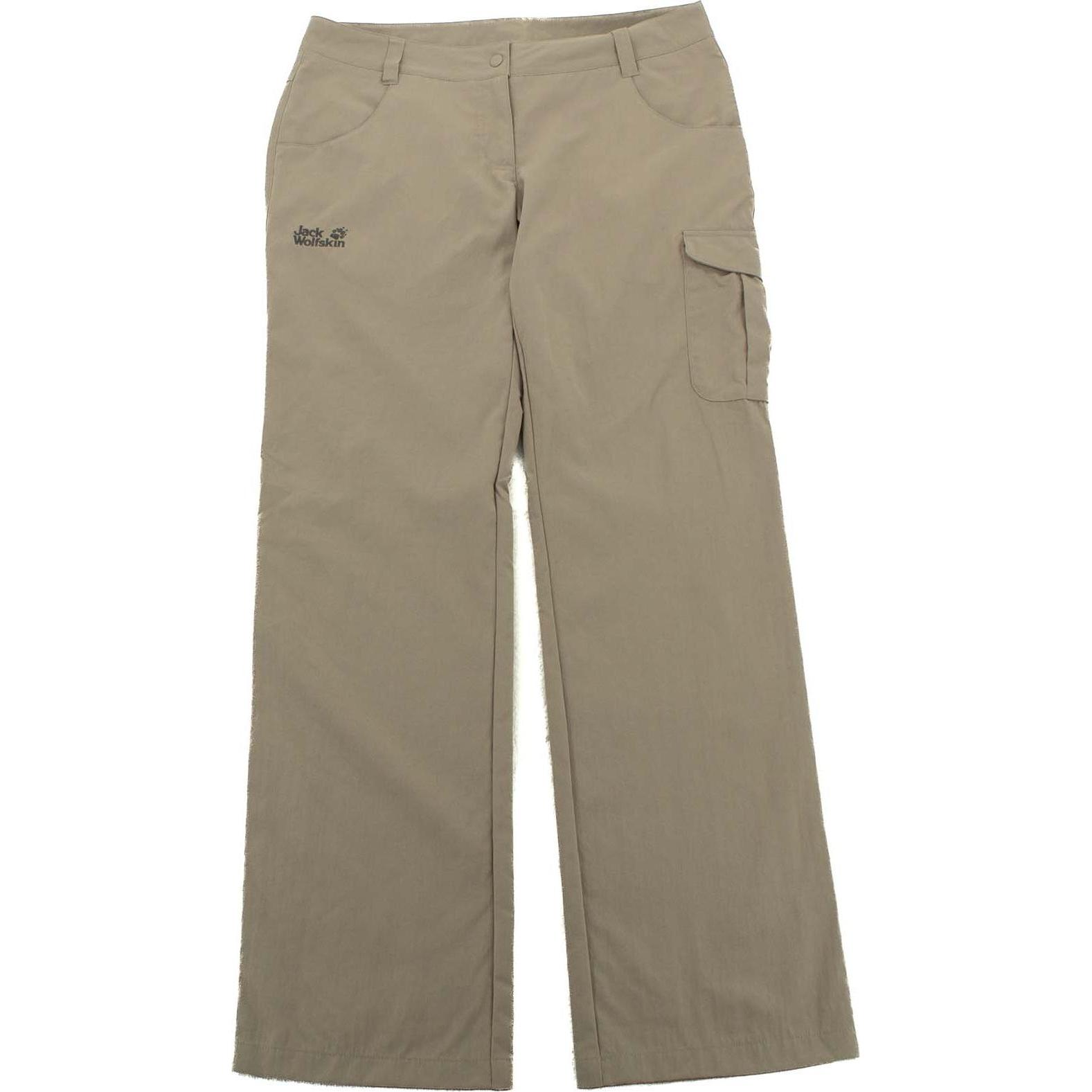 Jack Wolfskin, Damen, Outdoorhose, Strokkur Supplex Hose Wanderhose 5007791-5041 (38), Braun, 38