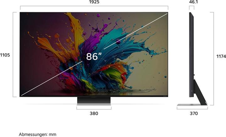 Image du produit LG 86QNED91T6A.AEU (86", QNED91, QNED, 4K)