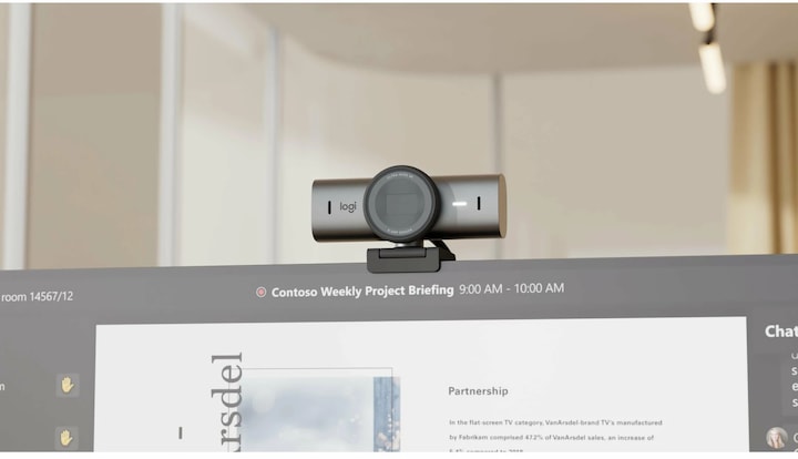 Actual product image Logitech MX Brio 705 for Business (8.50 Mpx)