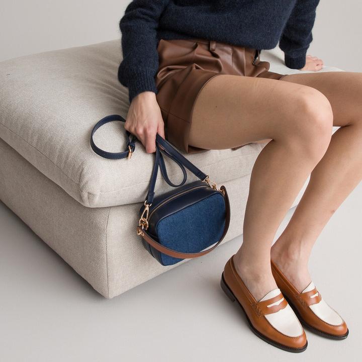 Image du produit La Redoute Collections Mocassins en cuir (39)