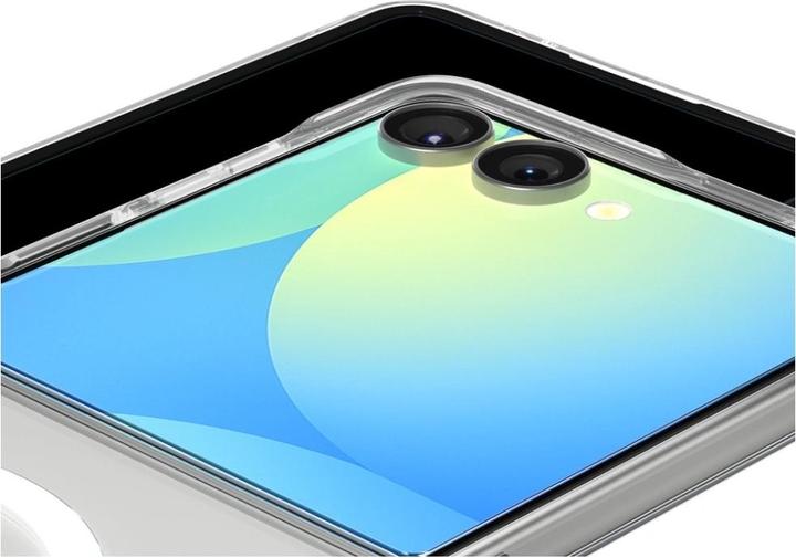 Produktbild Spigen AirSkin Mag MagSafe Case für Samsung Galaxy Z Flip 7 - Klar und Weiss (Samsung Galaxy Z Flip7)