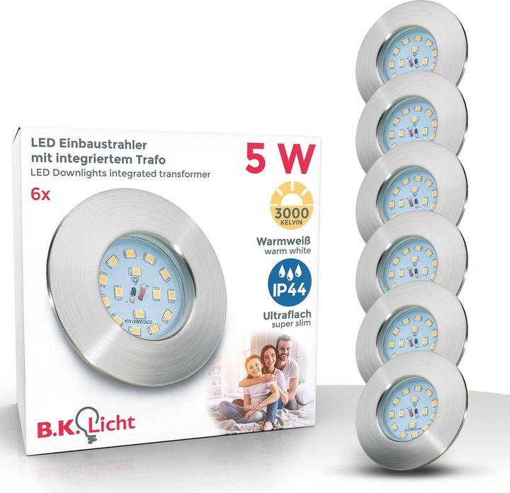 Produktbild B.K.Licht Einbauleuchten (400 lm)