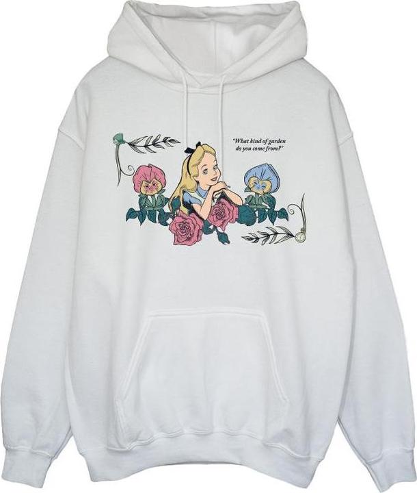 Image du produit Disney - Sweat à capuche ALICE IN WONDERLAND WHAT KIND OF GARDEN - Femme (L)