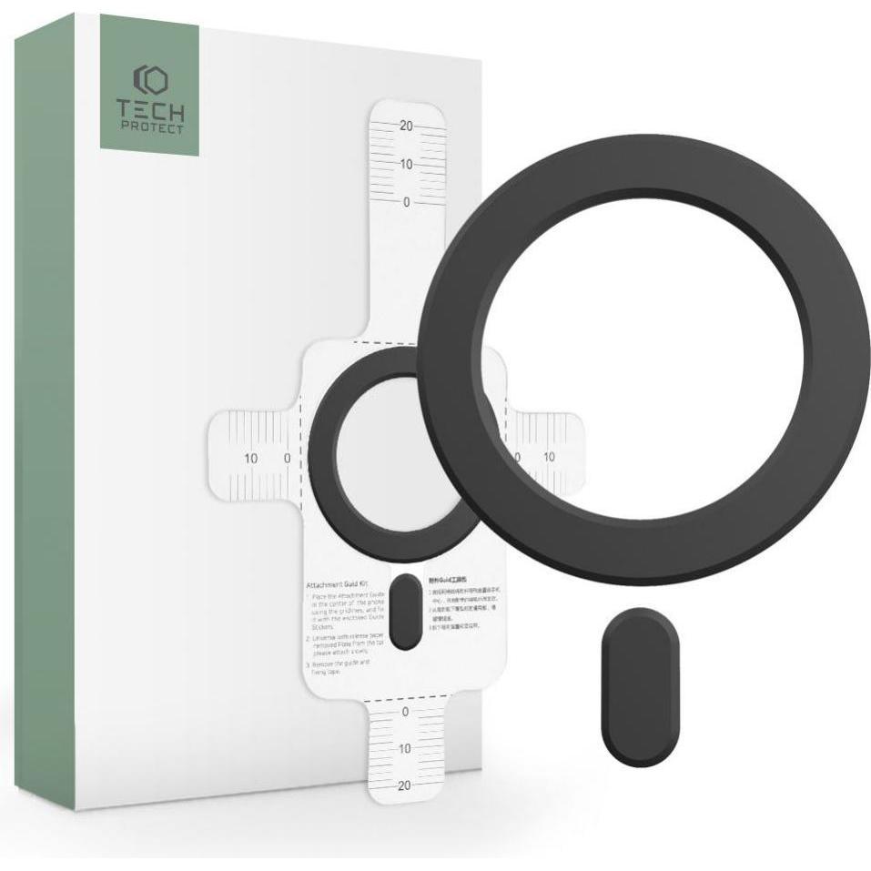 Thumbnail - Tech-Protect Magmat Magsafe Ring, black, Weiteres Smartphone Zubehör, Schwarz