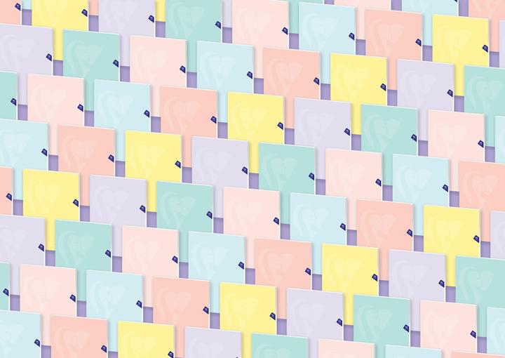 Actual product image Clairefontaine Mimesys (24 x 32 cm, Lined, Soft cover)