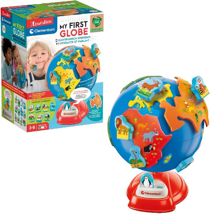 Clementoni Onderwijs - Mijn eerste wereldbol leerspel