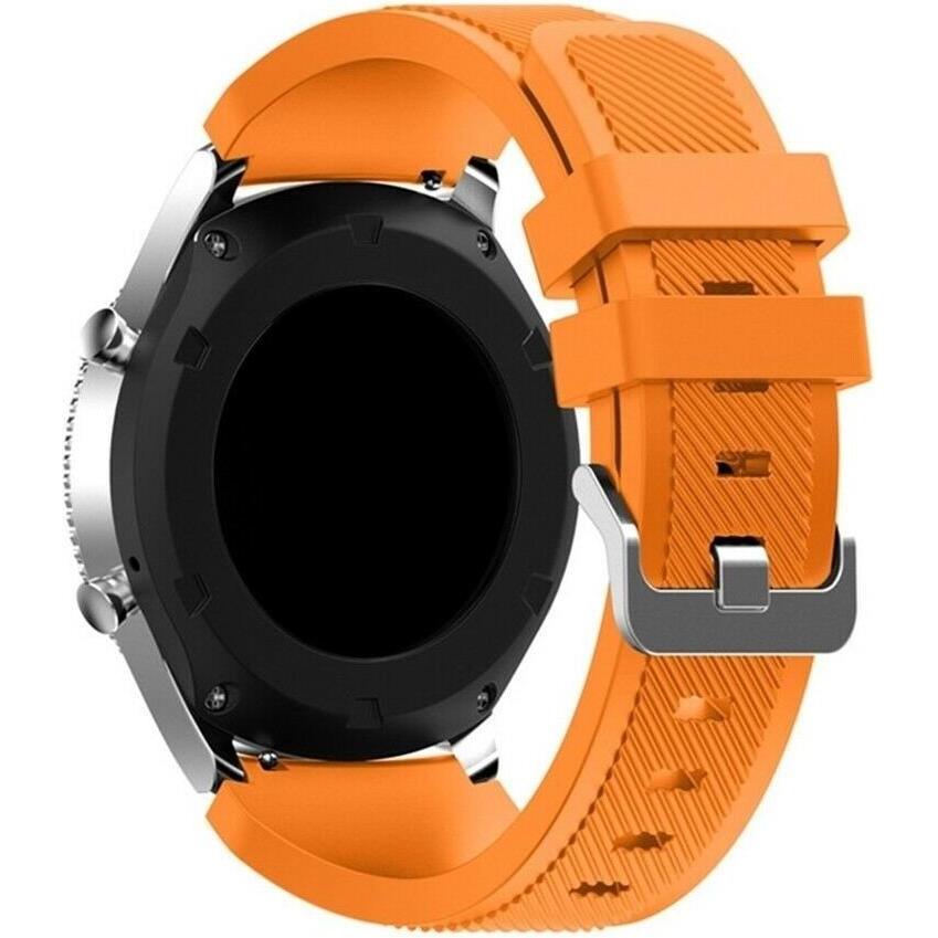 Strap-it Armband (Silikon), Uhrenarmband, Orange