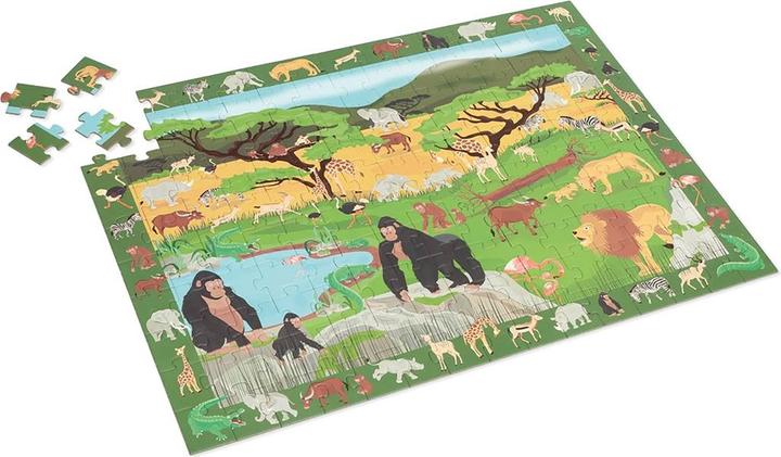 Produktbild Scratch Entdeckerpuzzle Savanne (150 Teile)