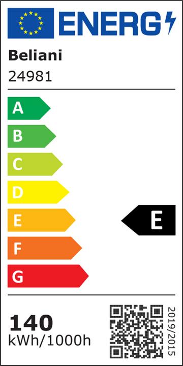 Energy Label Beliani Sculptor (8400 lm)