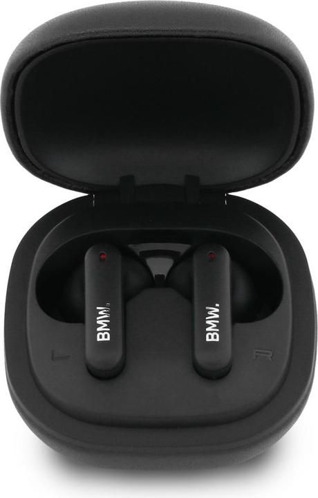 Actual product image BMW Headphones Bluetooth TWS Leather Metal Logo ENC black (Wireless)