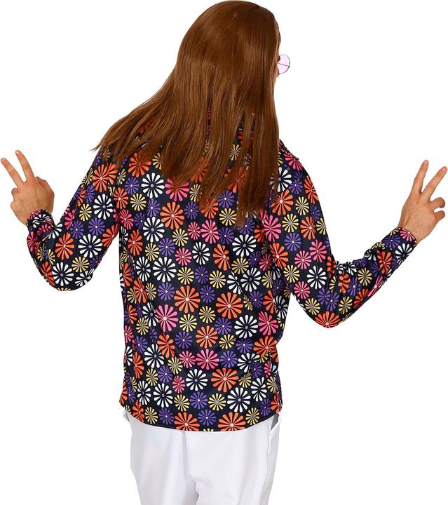 Actual product image Widmann 70s men's shirt groovy style (XXL)