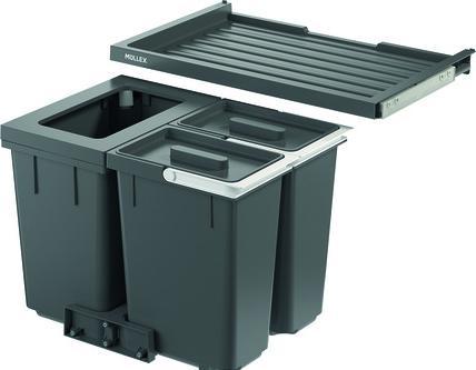 Müllex Abfall-Einsatzsystem X-LINE X60 M17 Basic (20 l)
