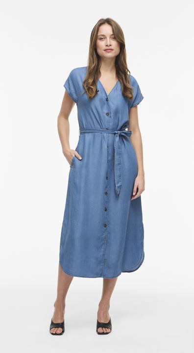 Produktbild Vila VIMAIA Kurzärmeliges Maxikleid (40)