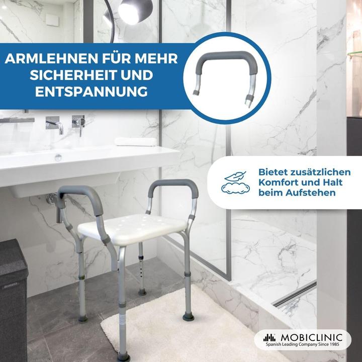 Produktbild Mobiclinic Duschstuhl (100 kg)