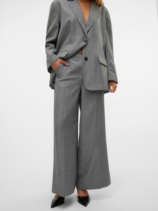 Image du produit Vero Moda SNNANA Mittlere Taille Hose Hose mit weitem Beinschnitt (36)