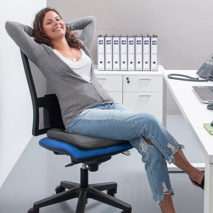 Image du produit InnovaGoods Coussin de gel de silicone en nid d'abeille (37 x 39 x 3 cm)