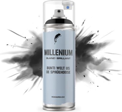 Produktbild Millenium Spray Glanzlack (Tiefschwarz, 0.40 l)