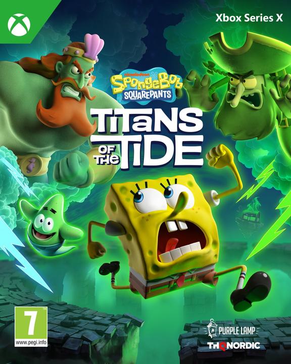 Produktbild THQ SpongeBob Schwammkopf: Giganten der Gezeiten (Xbox Series X, DE, EN, IT, FR)
