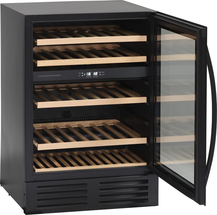 Produktbild Scandomestic SV 85 B Premium Collection - Weinkühlschrank - 2 Zonen - Breite: 59,5 cm - Tiefe: 60,5