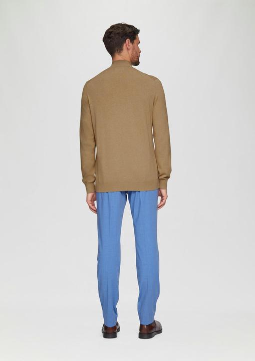 Produktbild S.Oliver Strickpullover Softer Turtleneckpullover aus Baumwoll-Merino-Mix (XXL)