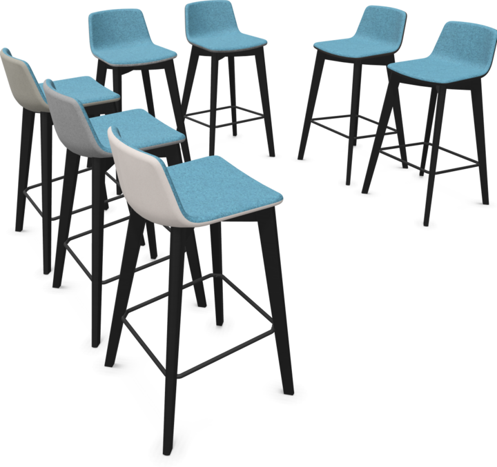 Actual product image Narbutas Twist & Sit Bar Stool