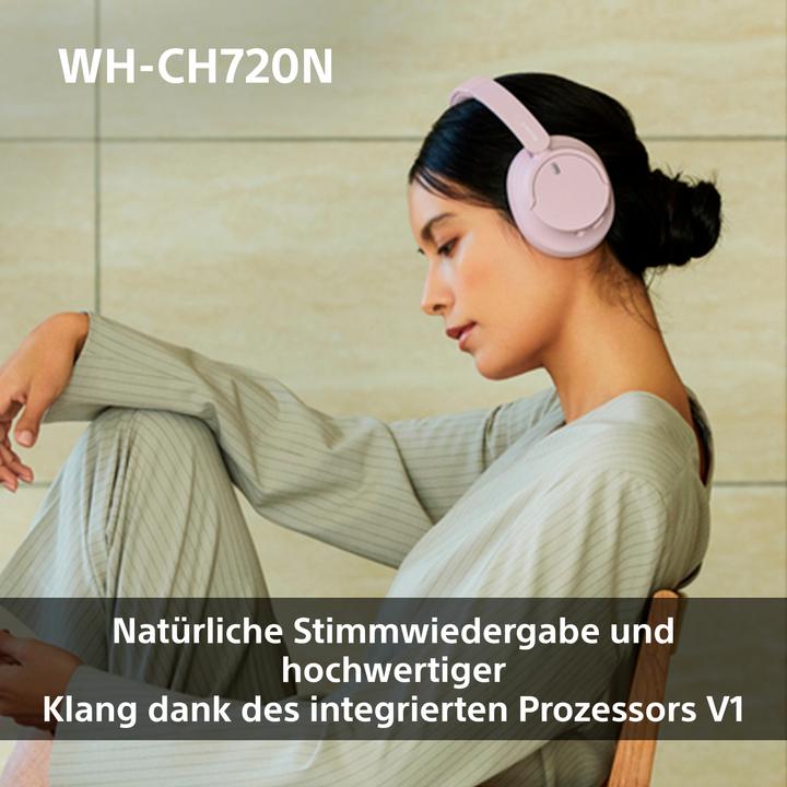 Image du produit Sony WH-CH720N (NC, 35 h, Sans fil, Filaire)