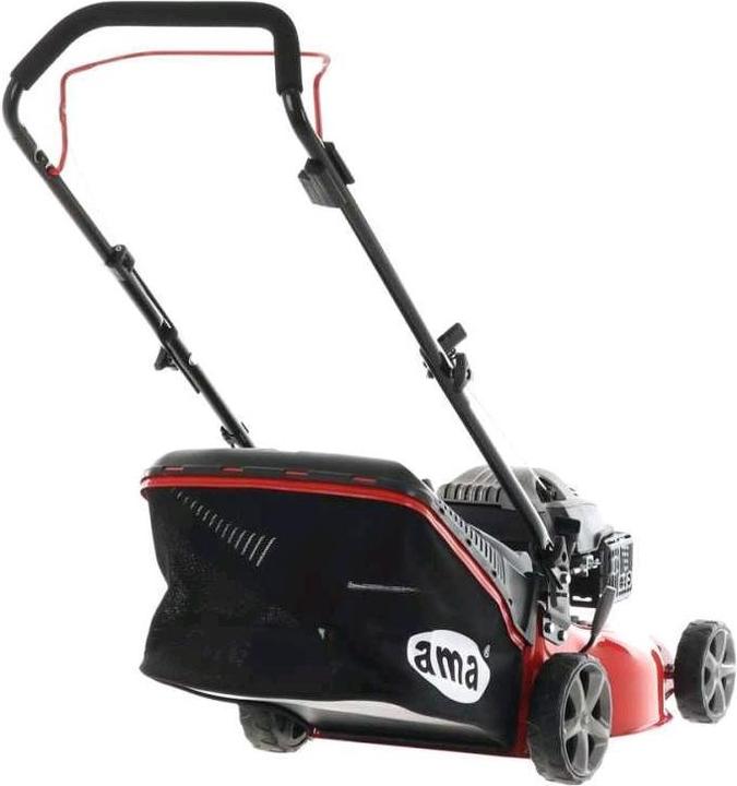 Actual product image TRX 421 Rasenmäher zum Schieben 3in1 Fangkorb, Heckauswurf, Mulchen (Petrol)