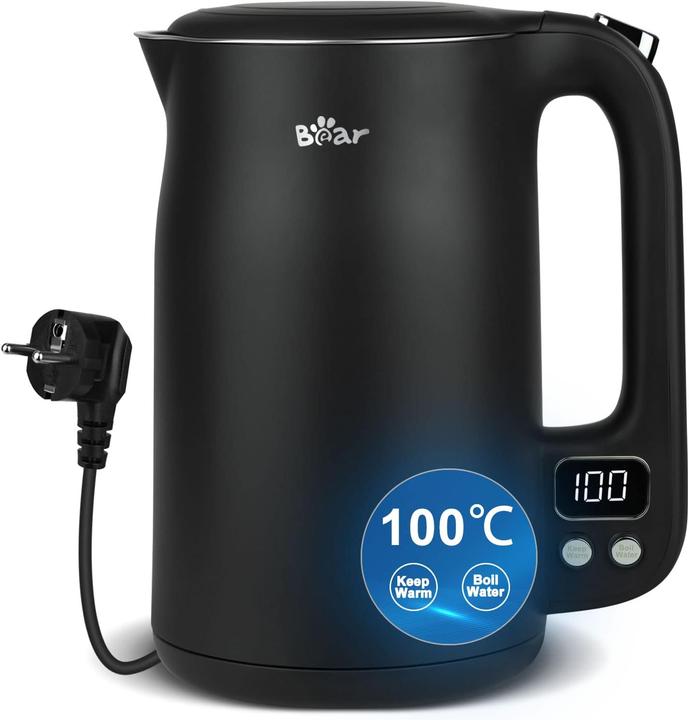 Immagine prodotto Bear Rock Wasserkocher mit Temperatureinstellung (40°C-100°C) (1.70 l)