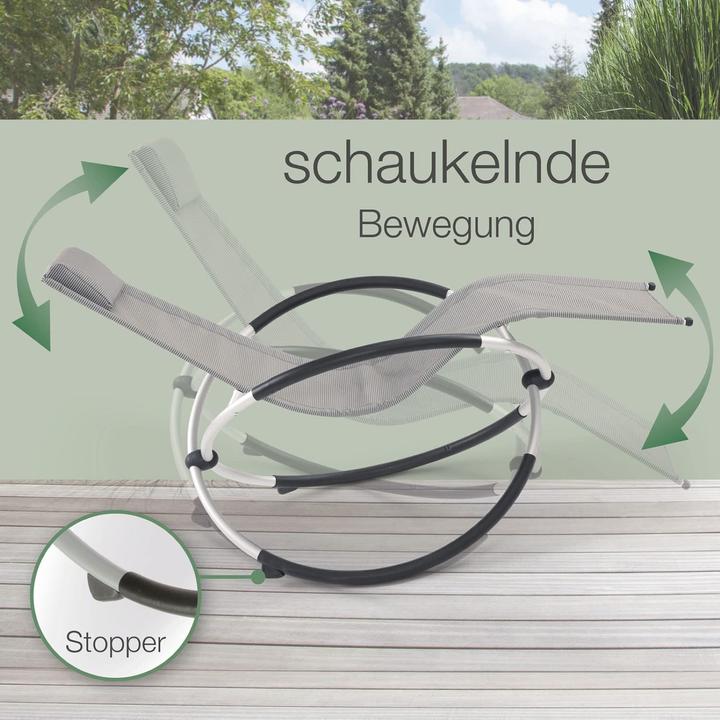 Image du produit Aktivshop Fauteuil relax à bascule (157 cm)