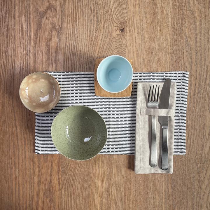 Image du produit The Organic Company Everyday Napkin (4 x, 10 x 10 x 3 cm)