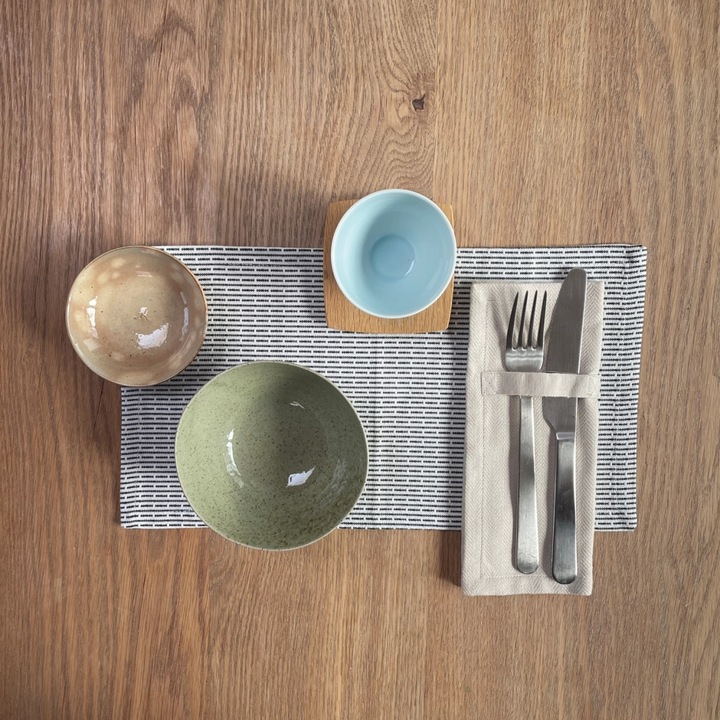 Produktbild The Organic Company Everyday Napkin (4 x, 10 x 10 x 3 cm)